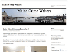 Tablet Screenshot of mainecrimewriters.com